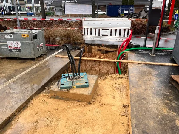 Travaux de câblage souterrain